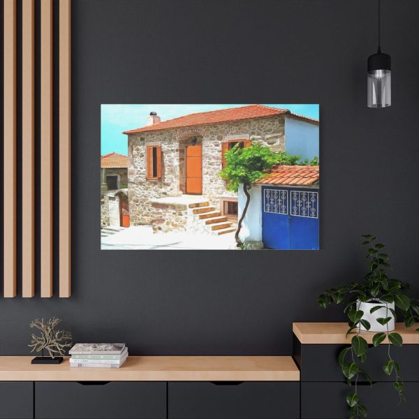 91638-453.jpg Greece Lesbos Mytilene Stone Standard Canvas