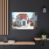 Village Lesbos Mytilene Greece Standard Canvas