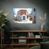 Village Lesbos Mytilene Greece Standard Canvas
