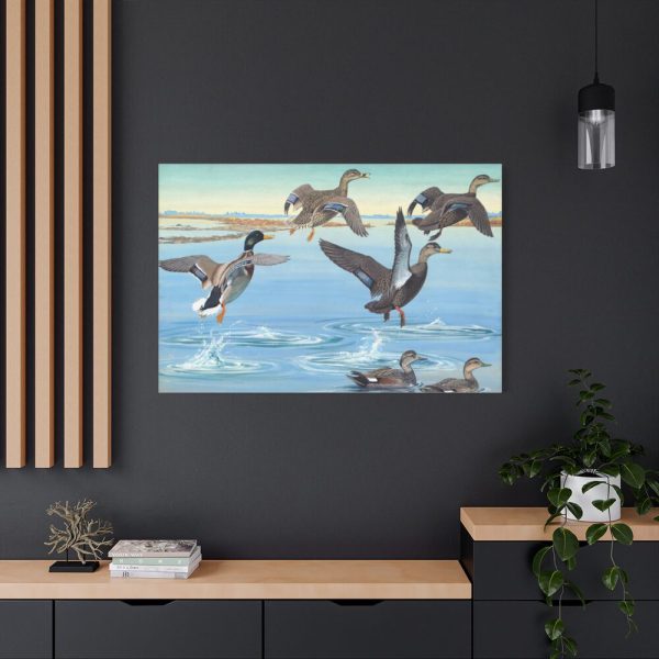91638-463.jpg Vintage Ducks Art Standard Canvas