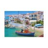 Greek Coastal Town Standard Canvas