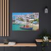 Greek Coastal Town Standard Canvas