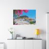 91638-477.jpg Lindos And Flowers Standard Canvas