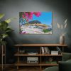 91638-479.jpg Lindos And Flowers Standard Canvas