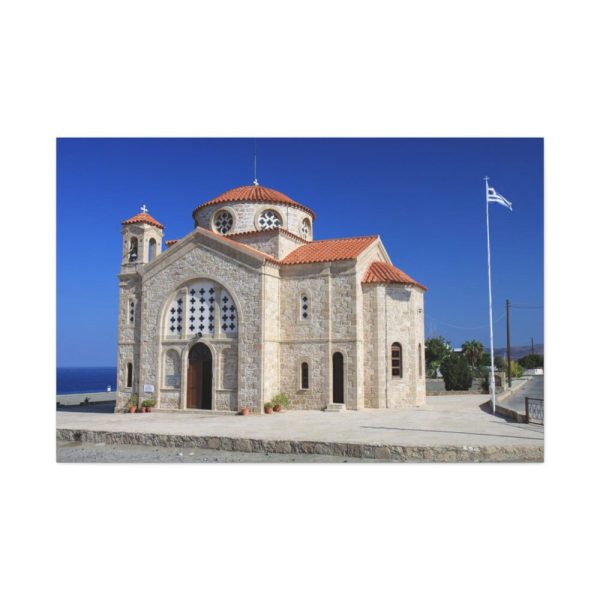Church in Agios Georgios Standard Canvas
