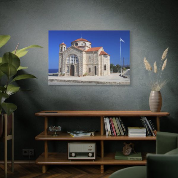 Church in Agios Georgios Standard Canvas