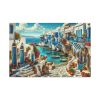 91638-506.jpg Greek Island Scene Standard Canvas