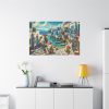 91638-507.jpg Greek Island Scene Standard Canvas