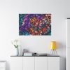 Bokeh Background Lights Texture Standard Canvas