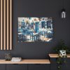 91638-523.jpg Blue Tavern in Greece Standard Canvas