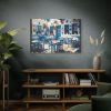 91638-524.jpg Blue Tavern in Greece Standard Canvas
