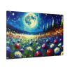 91638-530.jpg Moonlit Field of Colorful Flowers Standard Canvas