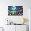 91638-532.jpg Moonlit Field of Colorful Flowers Standard Canvas
