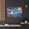 91638-553.jpg Dynamic and Vibrant Starry Sky Standard Canvas