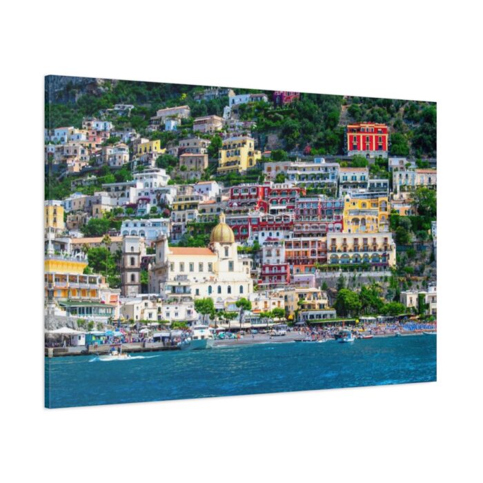 Positano Coast in Italy Standard Canvas - Image 1