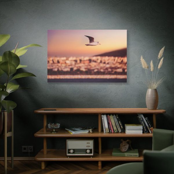 91638-79.jpg Bird Flying over Turkey Standard Canvas