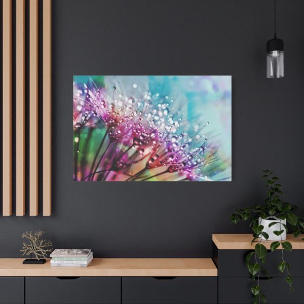 91638-98.jpg Dewdrops & Rainbows Standard Canvas