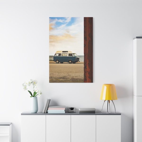 Beach Van Rundown Breakdown Standard Canvas