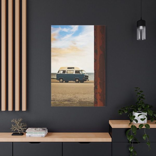 Beach Van Rundown Breakdown Standard Canvas