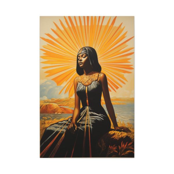 91655-106.jpg Woman Adoring The Sun Travel Standard Canvas