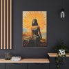 91655-108.jpg Woman Adoring The Sun Travel Standard Canvas
