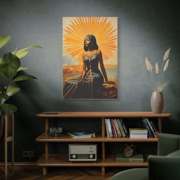 91655-109.jpg Woman Adoring The Sun Travel Standard Canvas