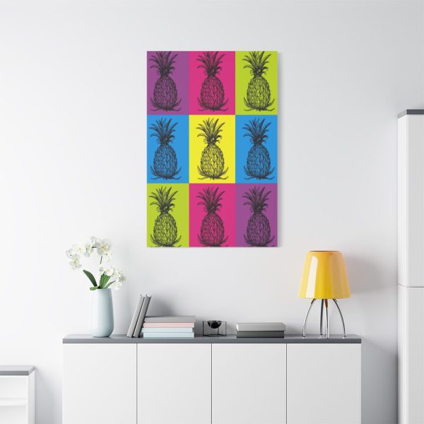 91655-112.jpg Pineapples Pop Art Standard Canvas