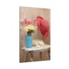 Vintage Hat and Flowers Standard Canvas