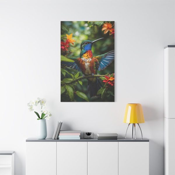 91655-142.jpg Colorful Hummingbird Standard Canvas