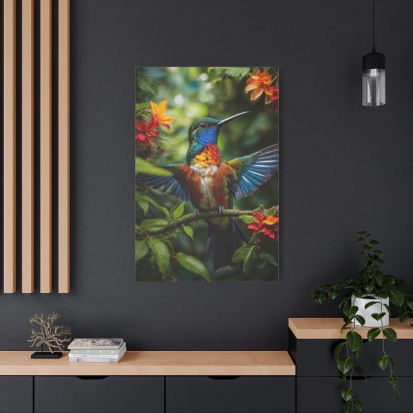 91655-143.jpg Colorful Hummingbird Standard Canvas