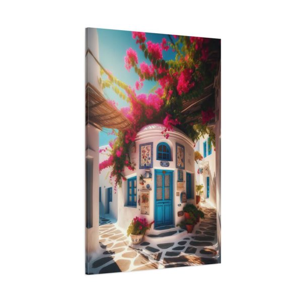 Charming Architecture of a Greek Island Standard Canvas