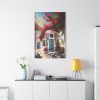 Charming Architecture of a Greek Island Standard Canvas