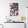 91655-167.jpg Greek Island Street Scene Standard Canvas