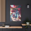 91655-168.jpg Greek Island Street Scene Standard Canvas