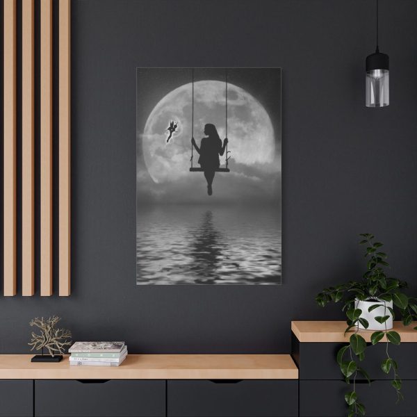 91655-18.jpg Woman On Swing Standard Canvas