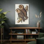 Masked Barn Owl by Elizabeth Gould Standard Canvas - Image 5