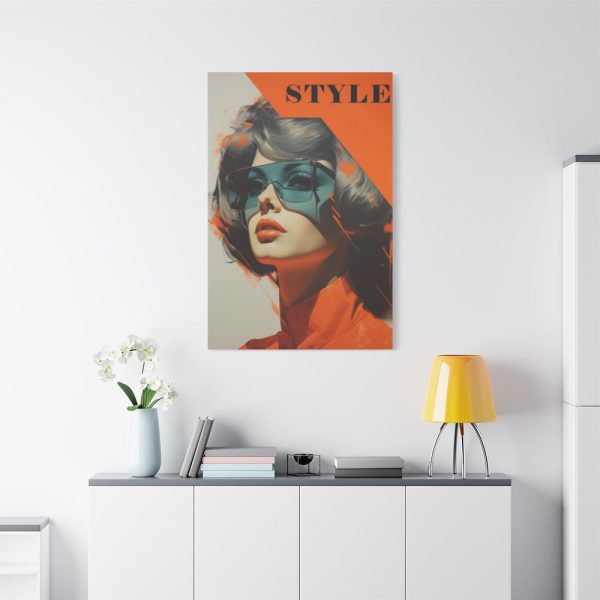 91655-67.jpg Woman Retro Style Advertisement Standard Canvas