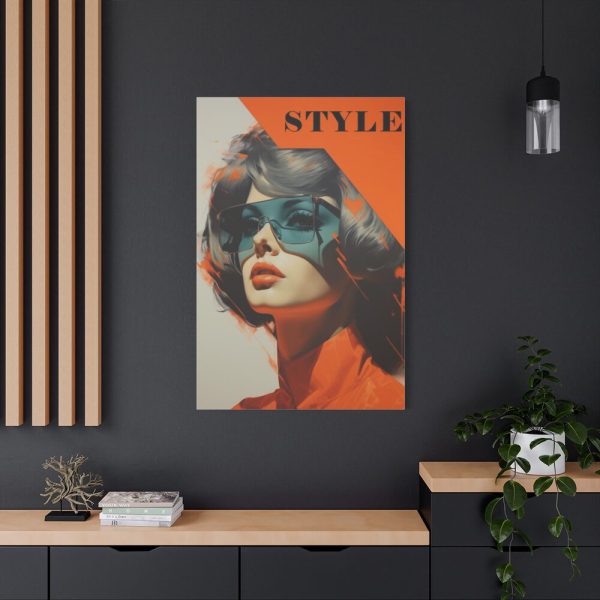 91655-68.jpg Woman Retro Style Advertisement Standard Canvas
