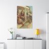 91655-82.jpg Vintage, Antique Art for Beer With Family Standard Canvas