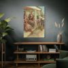 91655-84.jpg Vintage, Antique Art for Beer With Family Standard Canvas