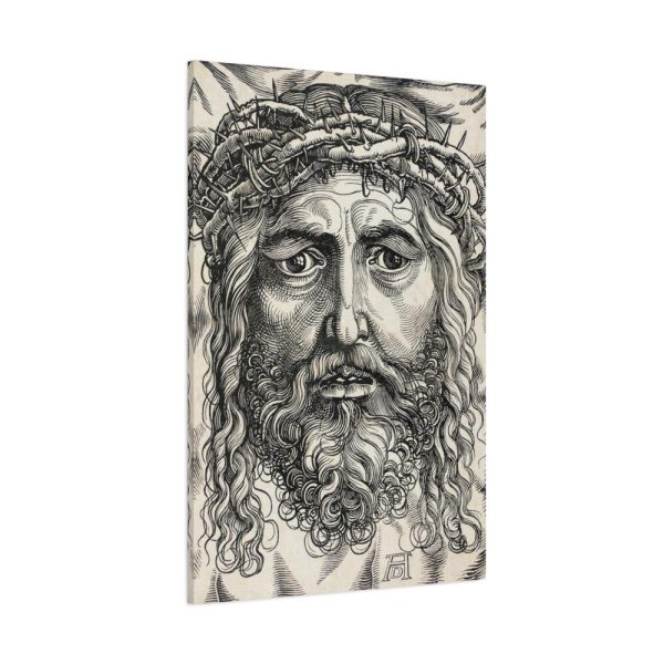 91655-85.jpg The Head of Christ Crowned with Thorns Standard Canvas