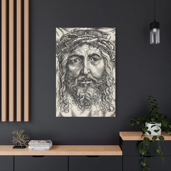 91655-88.jpg The Head of Christ Crowned with Thorns Standard Canvas