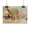92369-1.jpg Rue du Puits Sale, St. Valery by Miner Kilbourne Kellogg Poster