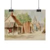 92370-1.jpg Rue du Puits Sale, St. Valery by Miner Kilbourne Kellogg Poster