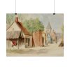 92381-1.jpg Rue du Puits Sale, St. Valery by Miner Kilbourne Kellogg Poster