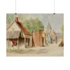 92385-1.jpg Rue du Puits Sale, St. Valery by Miner Kilbourne Kellogg Poster