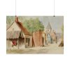 92386-1.jpg Rue du Puits Sale, St. Valery by Miner Kilbourne Kellogg Poster