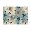 92408-100.jpg Blue Floral Pattern Poster