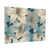 92408-102.jpg Blue Floral Pattern Poster