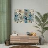 92408-103.jpg Blue Floral Pattern Poster